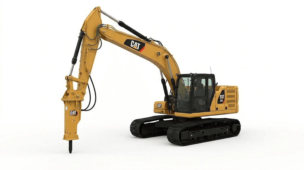CAT-320 com Rompedor